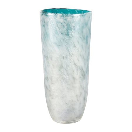 Kilpin Vase, Small Satin White